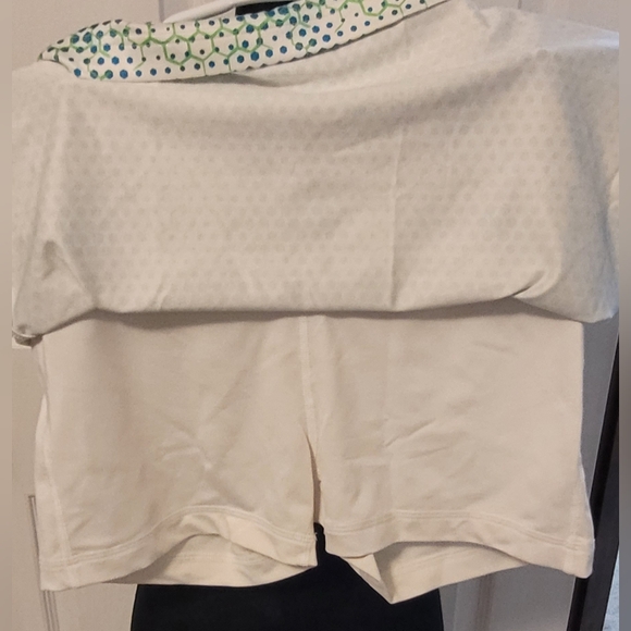 🔥2For$20 Under Armour Tennis/ Golf Skort White Blue Green Geometric Size XS - Picture 4 of 7